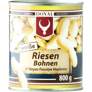 Doyal Weiße Riesenbohnen, in Lake vorgekocht, 12er Pack (12 x 800 g)