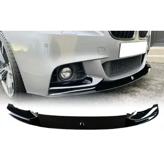 MpTuned BMW F10 F11 Frontstoßstangenspoiler glänzend schwarz für 5 Series 2010–2017 518i 520i 530i 540i m550i 518d 520d 530d 540d