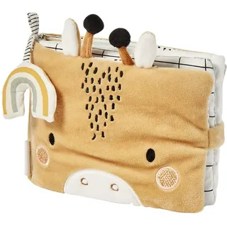 Vertbaudet Baby Stoff-Fotobuch TANSANIA, Giraffe mehrfarbig ONE SIZE