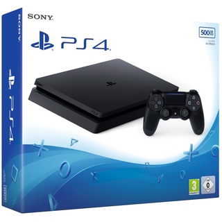 Sony PS4 Slim 500 GB jet black