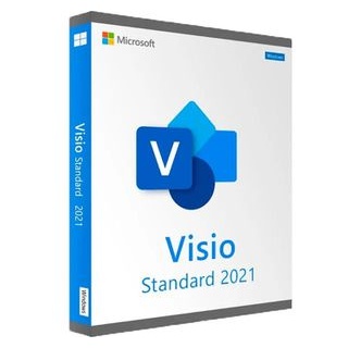Microsoft Visio 2021 Standard PKC DE Win