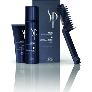 Professional SP Men Gradual Tone schwarz 60 ml + Sensitive Shampoo 30 ml