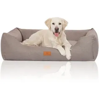 Knuffelwuff Hundebett Lotte 120 x 85 cm lichtgrau