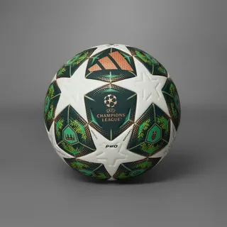 adidas UCL 24/25 Knockout Stages Outdoor-Fußball, weiß