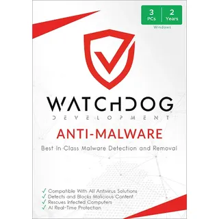 Watchdog Anti-Malware, 3 Geräte - 2 Jahre, ESD, Download