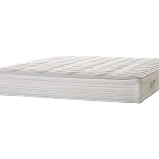 Hasena Boxspring Taschenfederkern-Matratzen Opalin Drell 180x200 cm / H2/H4