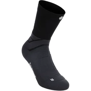 Bauerfeind Sports Run Performance Mid Cut Socks 1 Paar Schwarz 43-46