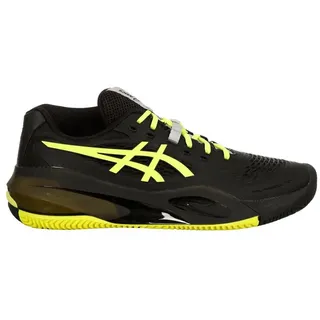 Asics Gel-Resolution X Clay - Sandplatzcourt Tennisschuh Tennisschuh gelb|schwarz 43,5 EU