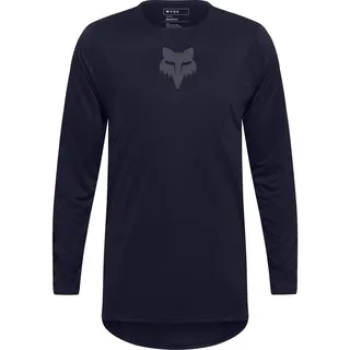 Fox Fox, Flexair Blackout Jersey schwarz,