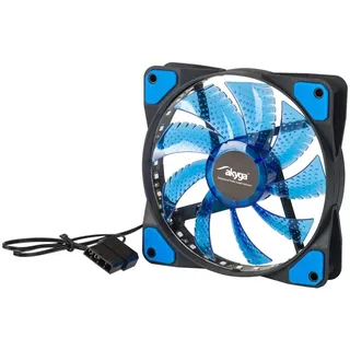 Akyga System fan AW-12E-BL 120mm 33 LED blue Molex