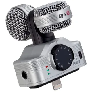 Zoom iQ7 Mikrofon für iPhone iPad | Hochwertige Musik- und Tonaufnahmen unterwegs, Video & Podcasts
