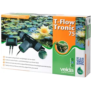Velda T-Flow Tronic 75 elektronischer Algenbekämpfer für Teiche bis 75000 Liter