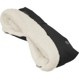 Maxi-Cosi Handwärmer, kuschelig weiche Handschuhe mit Universal-Befestigung passend für fast alle Kinderwagen, Twillic Black