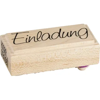Heyda Heyda, Stempel Einladung 6x2.5cm 211800300 Druckstempel