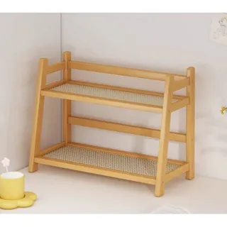 Küchenarbeitsplatten-organizer, 2-stöckiger Kaffeetassenhalter, Kleines Küchenregal, Kaffeekapsel-dekoration Für Die Bar, Gewürzregal-organizer Für Die Küche