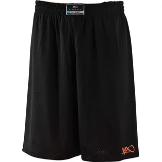 K1X Hardwood | Reversible Practice Basketball Shorts mk2, Kleidergröße: XXS, Farbe: Rot / Weiß
