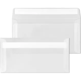 ÖKI DIN Lang 22x11 cm 50 g/m2 Transparent 50 St. ohne Fenster