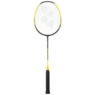 Yonex Badmintonschläger Nanoflare TX (grifflastig, mittel) 2024 schwarz/gelb - besaitet, Gewichtsklasse: 4U/G5 schwarz