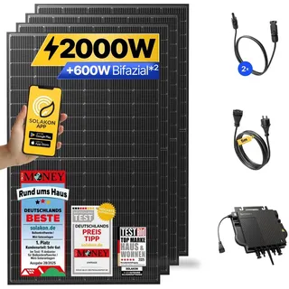 solakon Balkonkraftwerk onPower 2000W 5 m Kabel