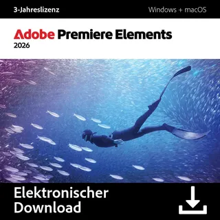 Adobe Premiere Elements 2026 3 Jahre Download-Code