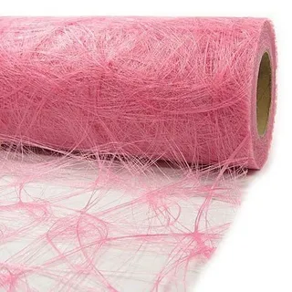 Sizoweb Tischläufer 30cm breit x 5m lang - ROSA