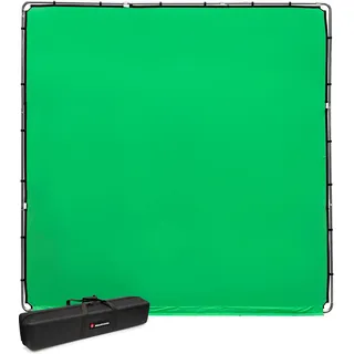 Manfrotto LR83350 StudioLink Chroma Key Green Screen Kit 3x3m