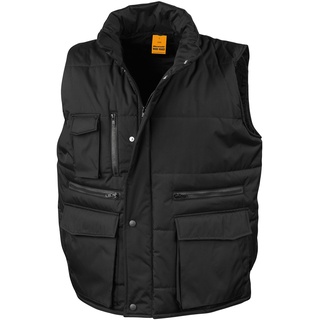 Result Lance Ripstop Bodywarmer, black, L