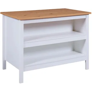 Interlink Julina 124 x 82 x 75 cm Weiß / Eiche Artisan