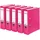 DIN A4 80 mm pink 5 St.