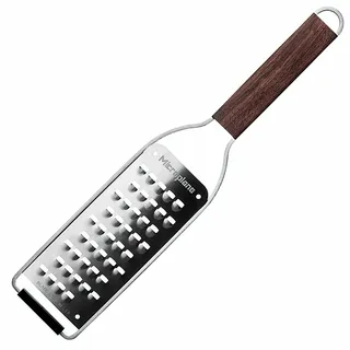 Microplane »Master Serie« sehr grobe Klinge Küchenreibe mit rutschfesten Gummifuß