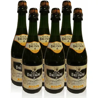 Cidre de Bretagne Doux  Apfelwein Frankreich 6 x 0,75l