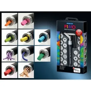 Staedtler Fimo Extruder Set mit 20 Motivscheiben 57 g