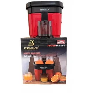 600W Elektrische Dopple Zitruspresse Juicer Fruchtentsafter Orangenpresse 500ML