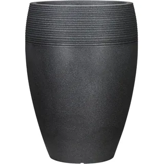 Scheurich Lineo High 283 Ø 64 x 47 cm schwarz-granit