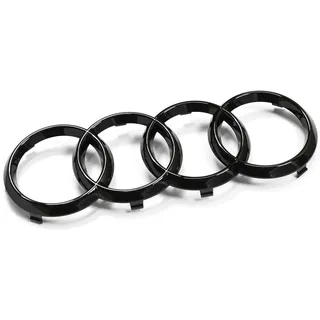 Audi Ringe Front schwarz