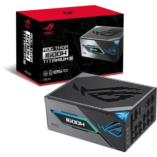 Asus ROG Thor 1600T3 1600W Titanium III Gaming Evo Netzteil Modular PCIe5.1