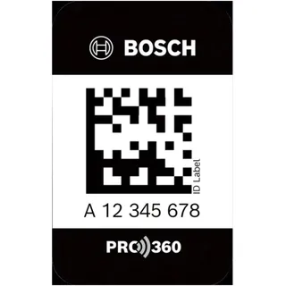 Bosch Service-Box ID Label Small 50