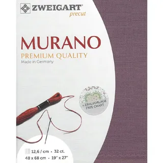 Zweigart Precut Murano Lugana col.9033 Stoffzuschnitt, 48 x 68 cm