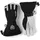 Army Leather Ski Handschuhe Größe 6 schwarz
