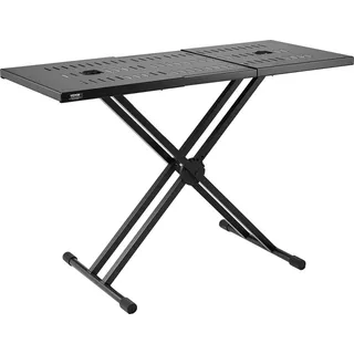 Vevor DJ-Tischständer, (32"-43") x 18" tragbarer DJ-Laptop- und Controller-Ständer, leichter DJ-Schreibtisch, DJ-Pult, höhenverstellbarer DJ-St...
