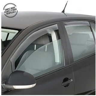 Omac Windabweiser Regenabweiser für BMW X1 U11 2022-2025 Dunkel Acryl 4tlg