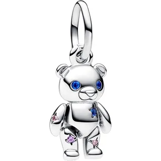 Pandora Beweglicher Baby-Teddybär Silber 792986C01