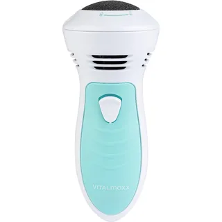 VitalMaxx Hornhautentferner, 6 V, mit Saugfunktion und 2 Aufsätzenmit Saugfunktion
