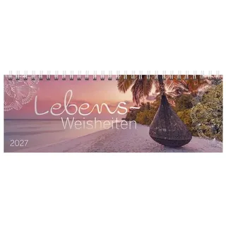 Korsch Verlag Tischquerkalender Trend Lebensweisheiten 2027