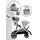 stone grey inkl. Cot S Babywanne