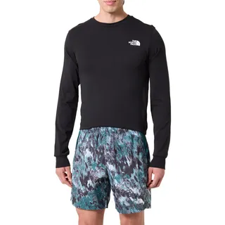 The North Face NF0A8BPZ97X M 24/7 7IN Short - EU AOP Shorts Herren DEEP NORI Trail Grid PR Größe XS