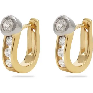 Christ Creolen bicolor 89220227 2 Diamant 0,00