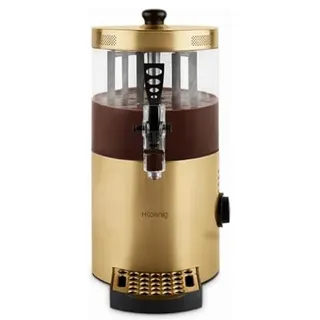h.koenig Heißgetränkespender SHK804, 3L gold
