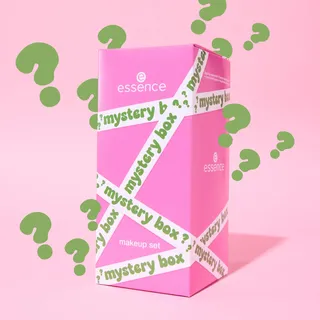 essence mystery box makeup set, Multi Set, Nr. 01, natürlich, glänzend, strahlend frisch, transluzent, acetonfrei, vegan, ohne Mikroplastikpartikel, ohne Parabene, 1er Pack (1pcs)
