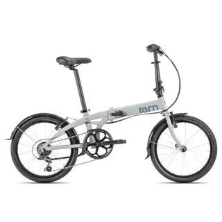 Tern Link B7 2026 | satin platinum/blue | unisize | Falträder - weiß
